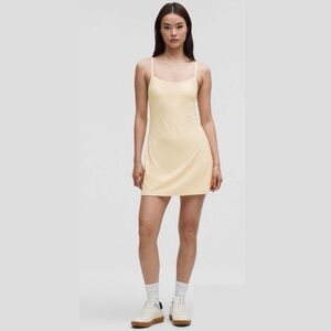 lululemon athletica Pale Yellow Mini Dress